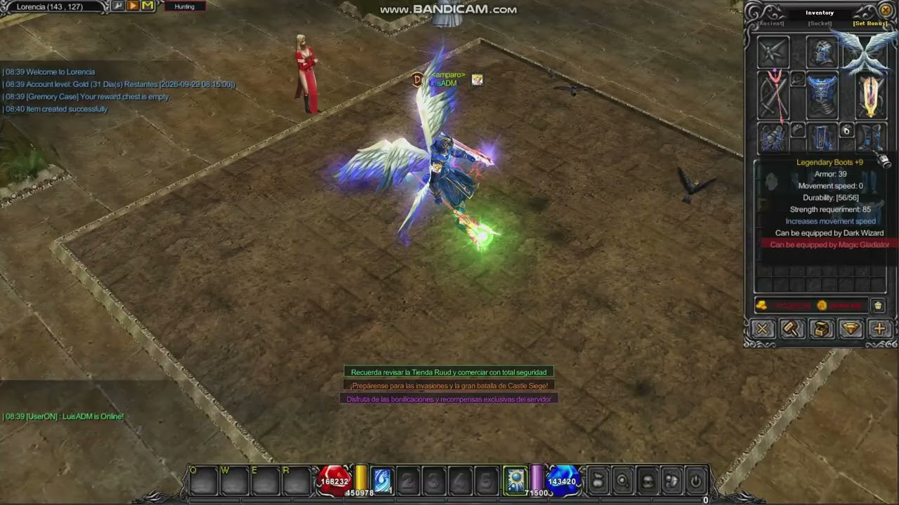 Set Bonus tooltip inventory   MUE EMULATOR