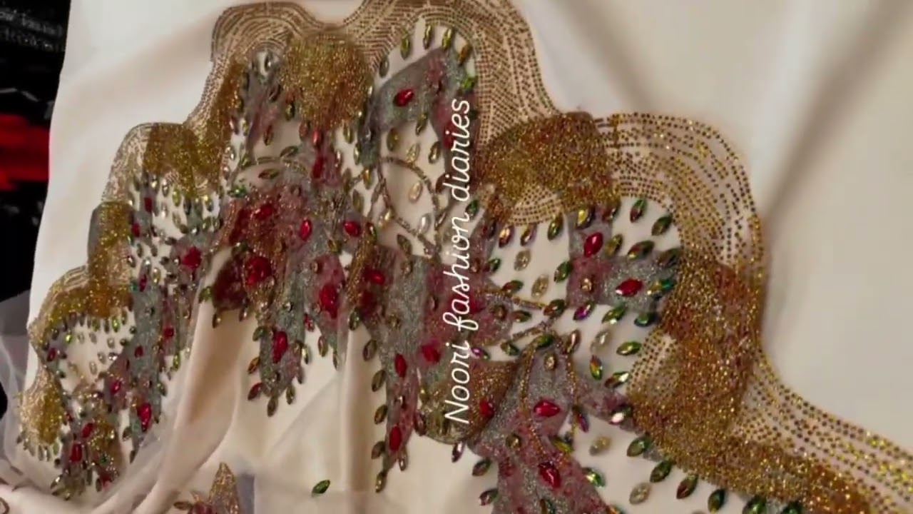 New design embroidery 🪡 handwor | Noori fashion diaries | #faahion #viral #fyp 