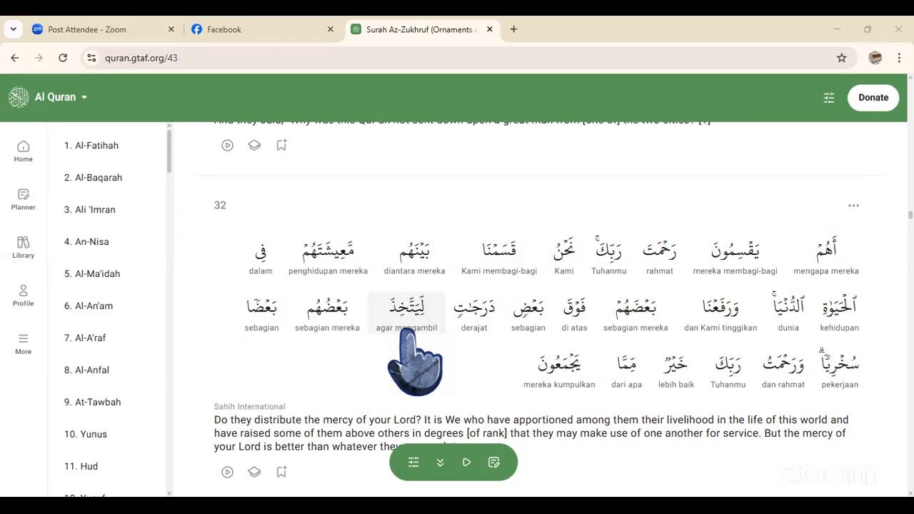 hadis kesembilan-Bacaan 40 Hadis Akhlak Mulia