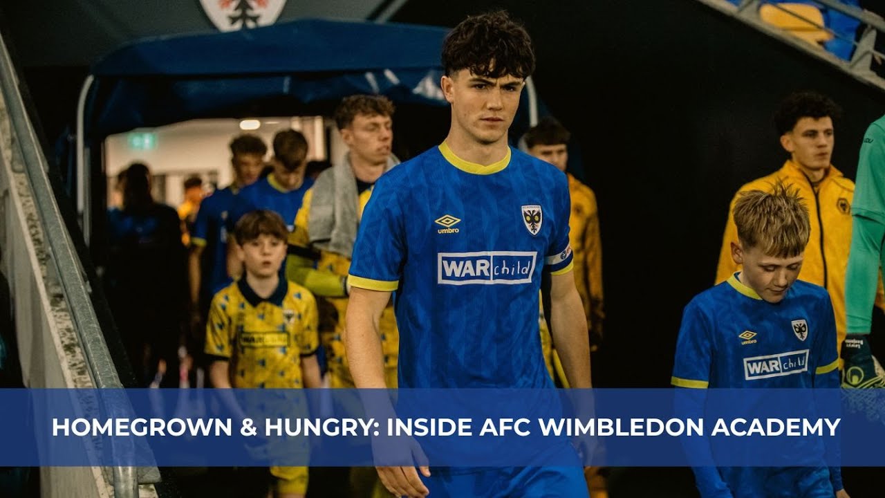 Homegrown & Hungry: Inside AFC Wimbledon Academy 🌠 | Behind The Scenes 🟡🔵