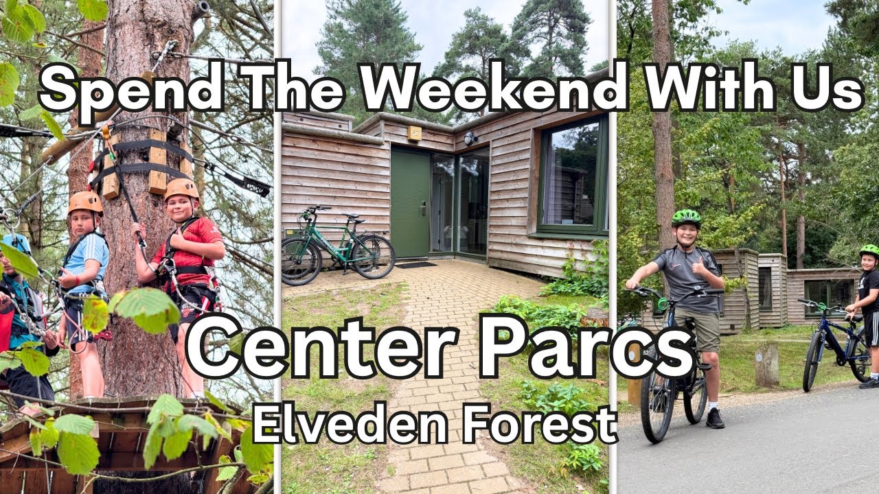 Center Parcs Elveden Forest / Spend the weekend with us / Lodge Tour #centerparcs 