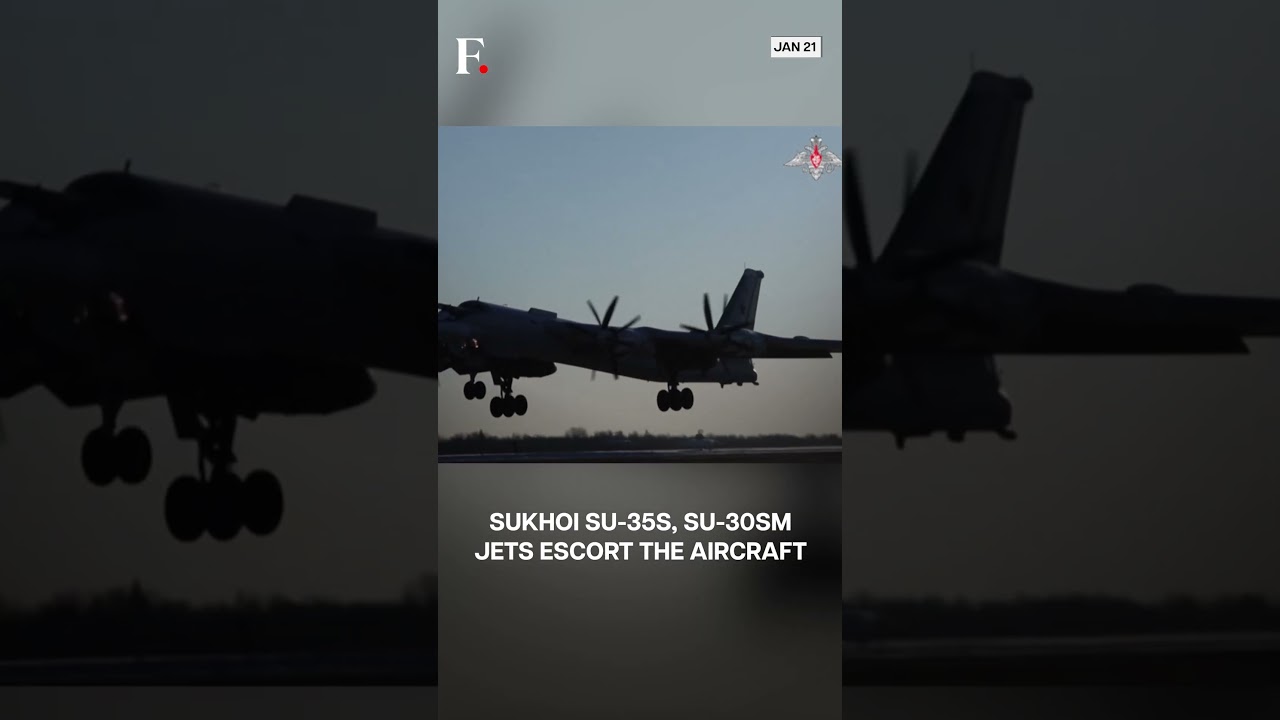 Watch: Russian Bomber Planes Patrol Over Baltic Sea | Subscribe To Firspost | N18G