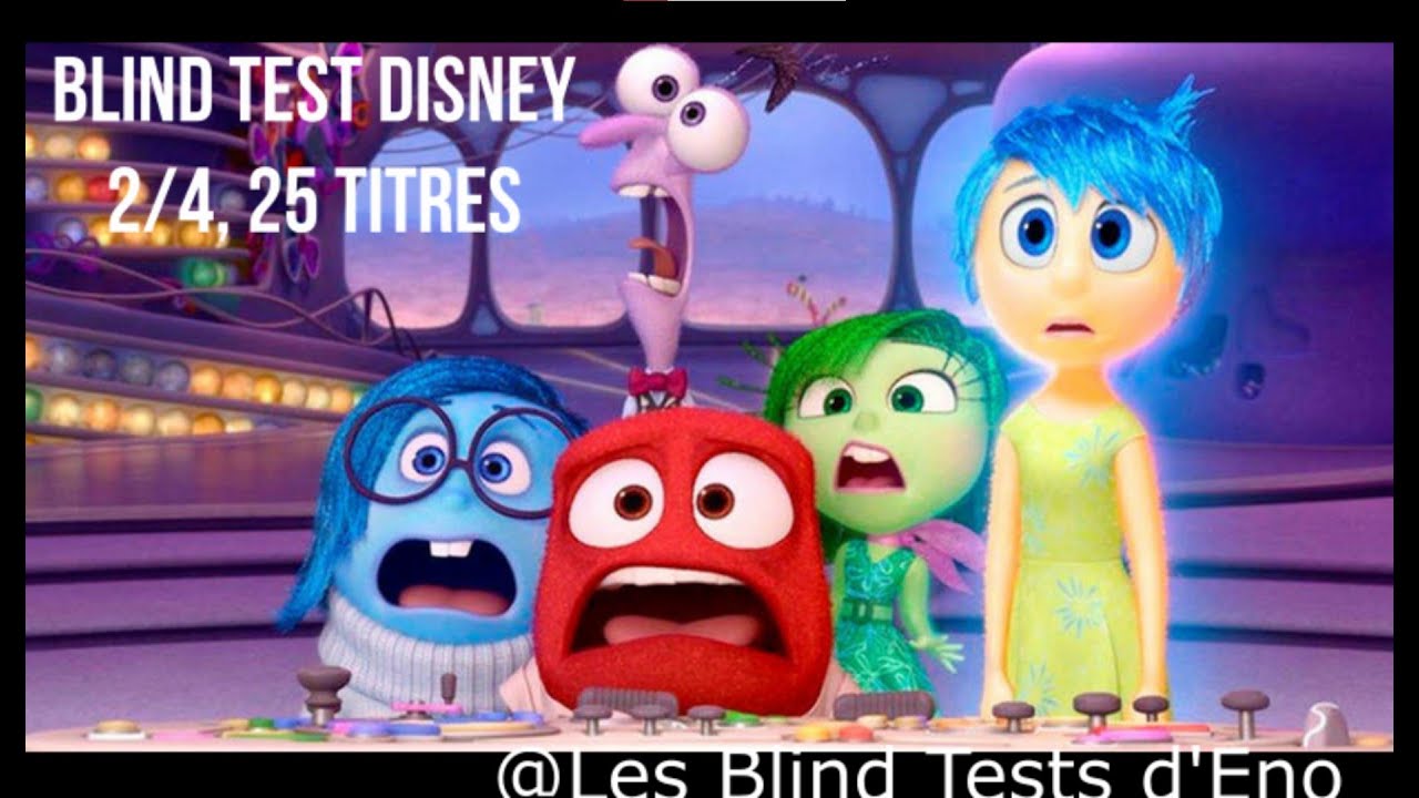 Blind Test Disney 2/4, 25 titres