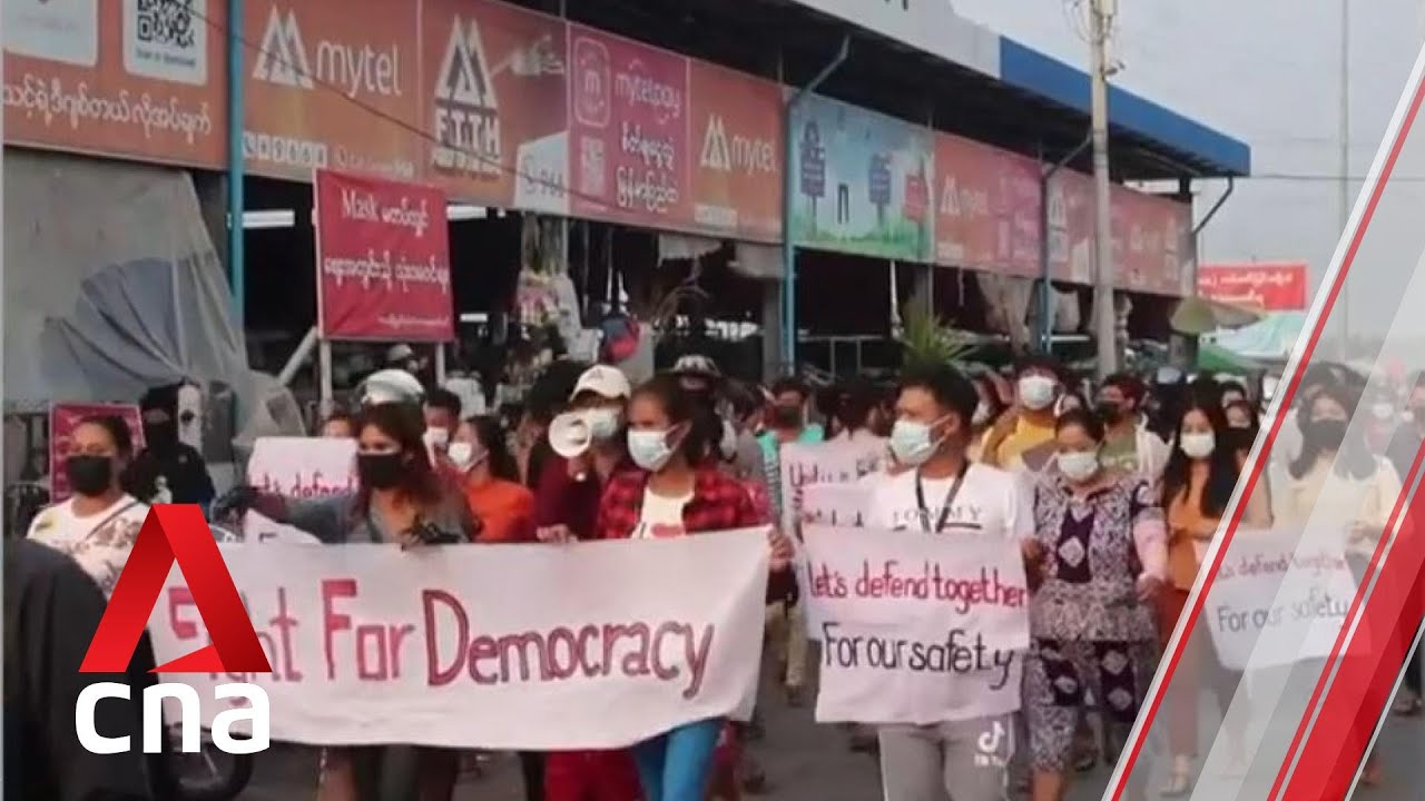 Myanmar coup: Military 'sad' at protest deaths but vows to stop 'anarchy'
