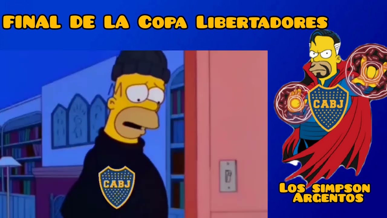 Fluminense 2 Boquita 1/ Memes Simpson