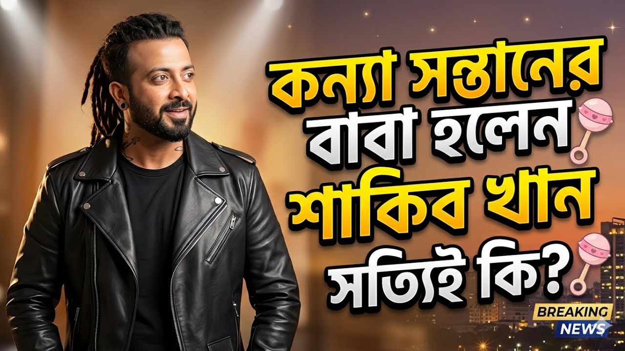  কন্যা সন্তানের বাবা হলেন শাকিব খান! #শাকিবখান #বুবলি #banglabuzzreacts
