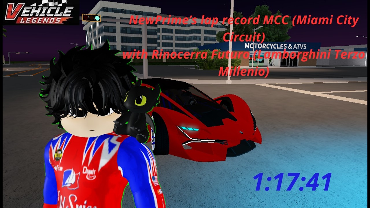 1:17:41 Terzo Millenio en MCC (Miami City Circuit) hecho por NewPrime (record personal)