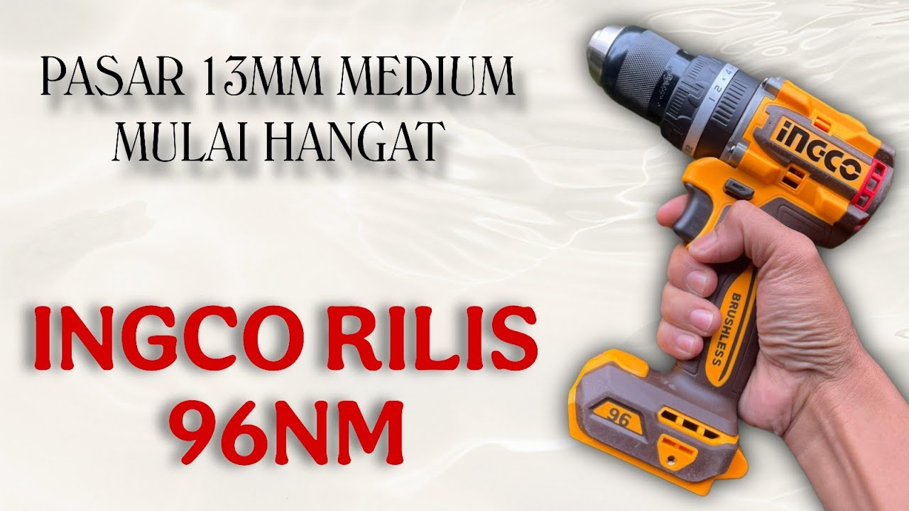 INGCO CIDLI209685 CHUCK JACOB'S || IMPACT DRILL 13MM MEDIUM