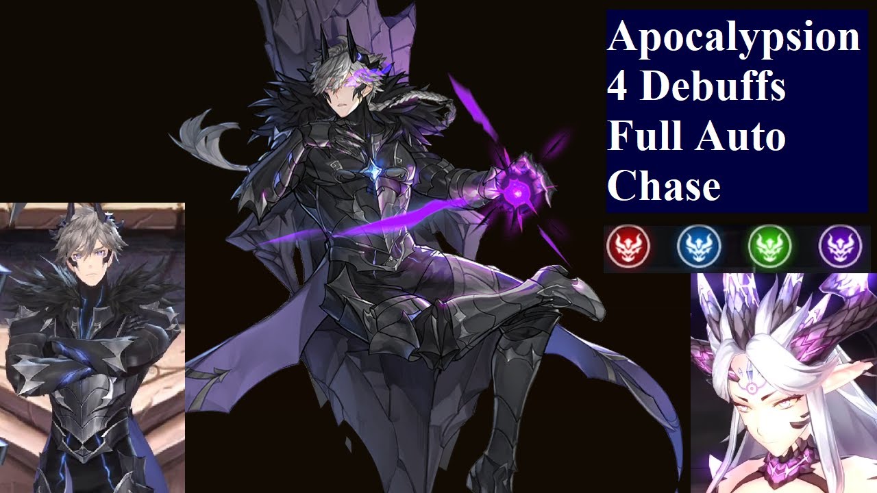 King's Raid: Apocalypsion (Full Auto) 4 Debuffs - Chase
