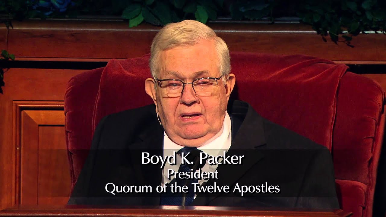 La Expiación. -Presidente Boyd K. Packer