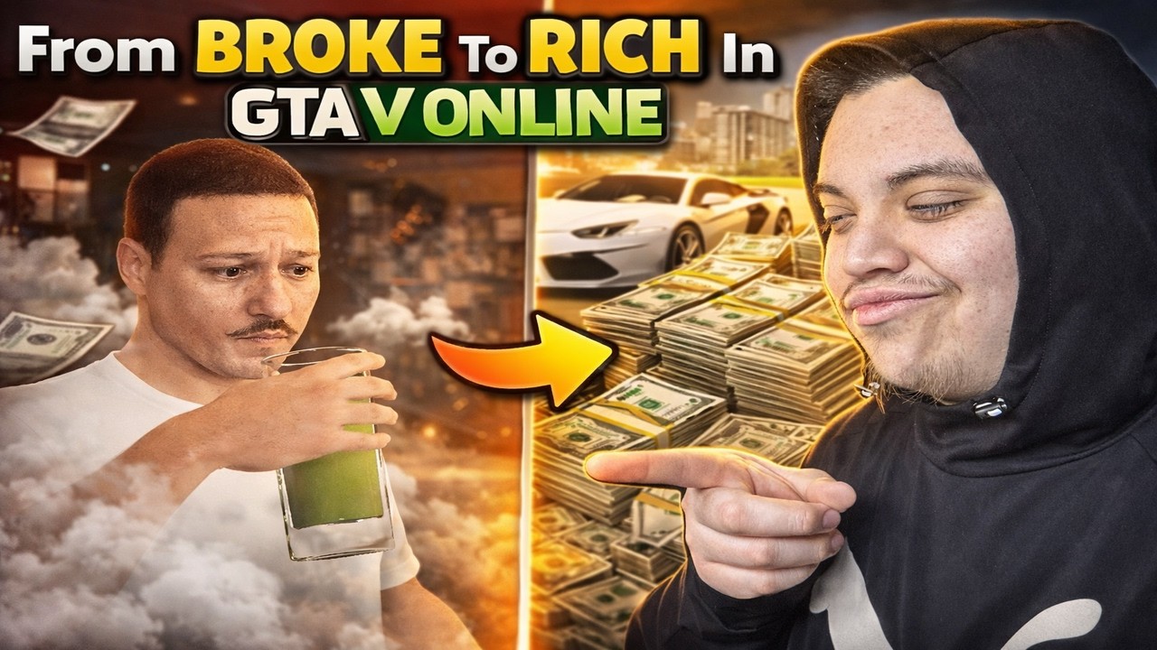 From BROKE To RICH In GTA V ONLINE
