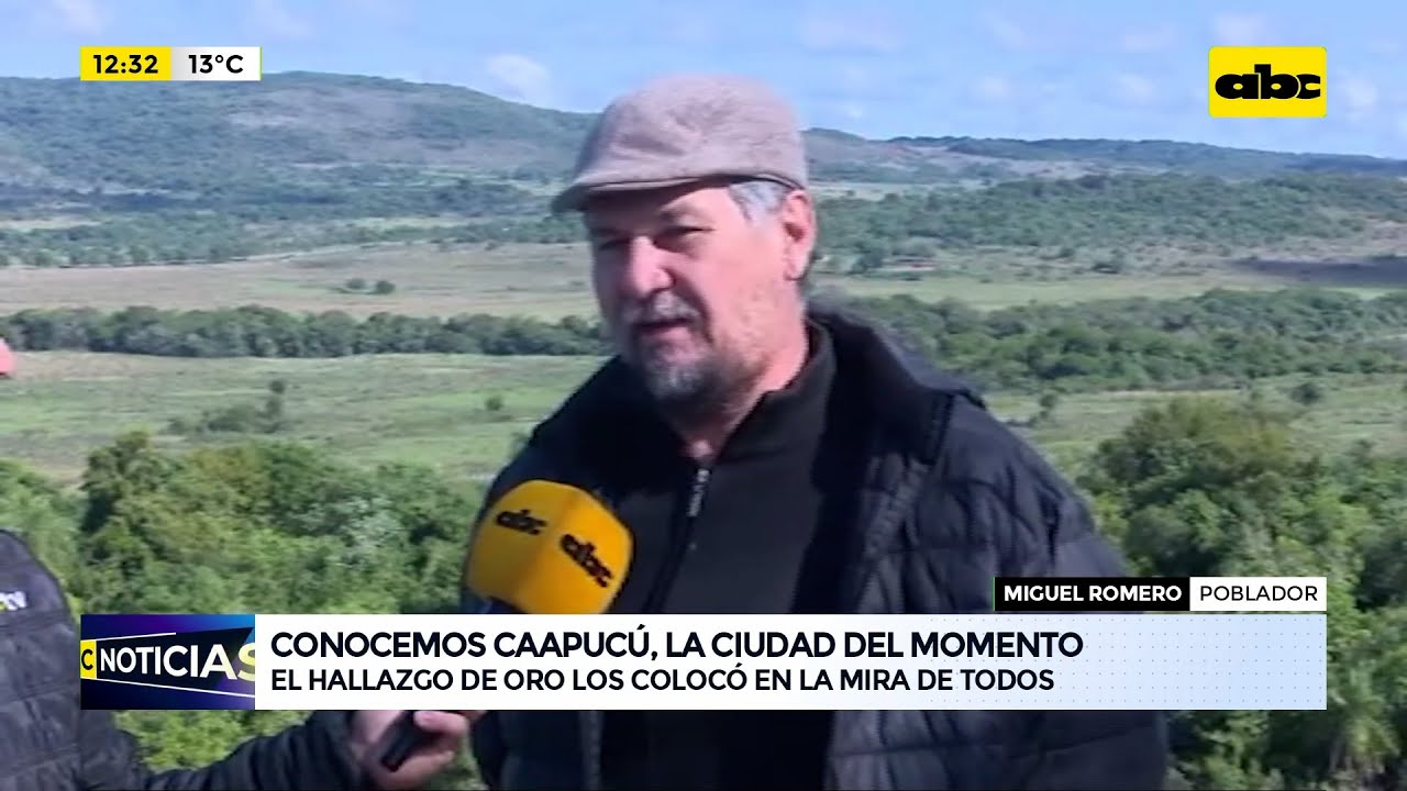 Así reciben los pobladores de Caapucú el supuesto hallazgo de oro en el suelo de la ciudad