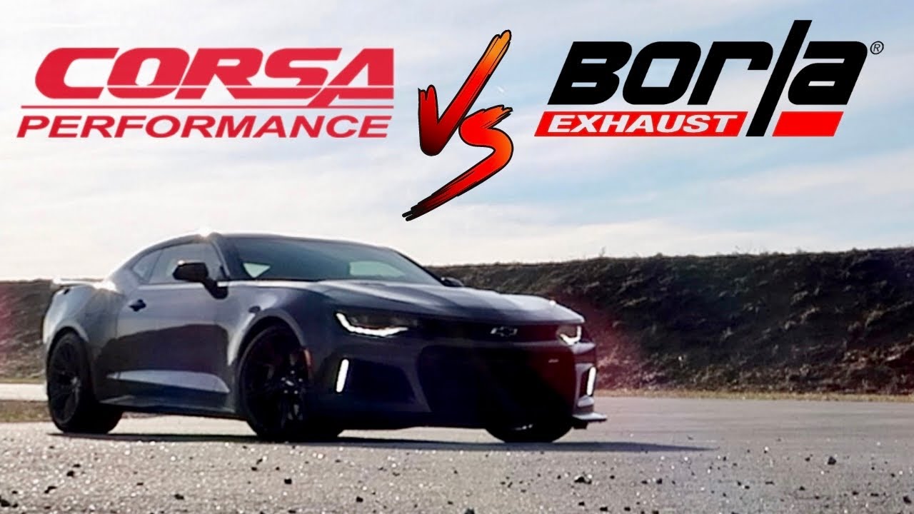 BORLA ATAK против CORSA EXTREME NPP CATBACK EXHAUST — Camaro SS и ZL1