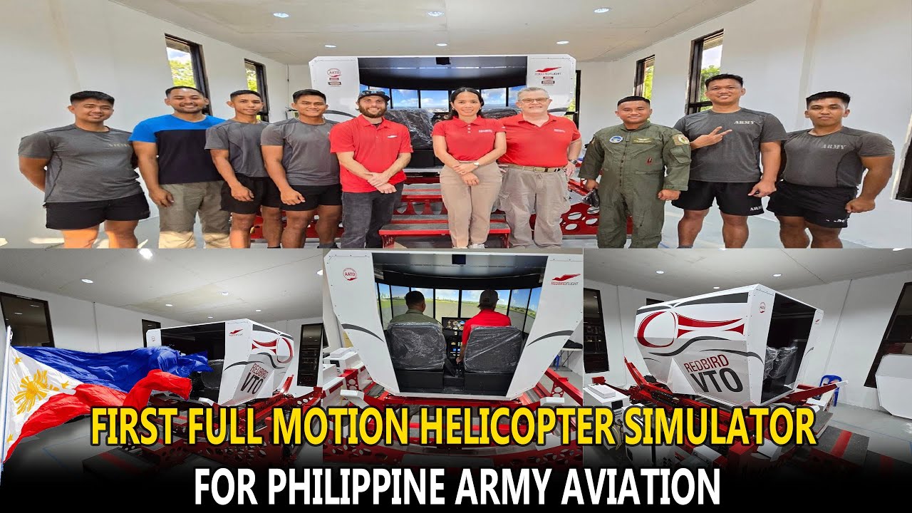 PHILIPPINE ARMY AVIATION FIRST FULL MOTION HELICOPTER SIMULATOR