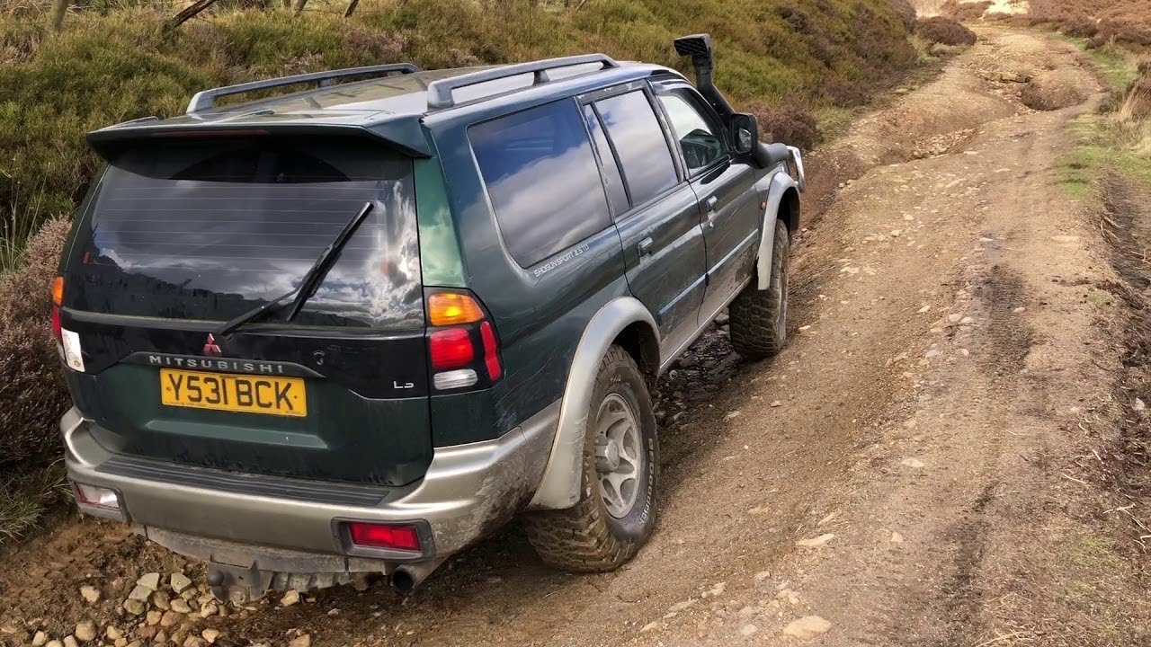 ROCK CLIMB AND RIVER CROSSING WITH SHOGUN (SPORT) LAND ROVER DISCOVERY 2 (4x4, ROCKS, MUD) (PEAKS)