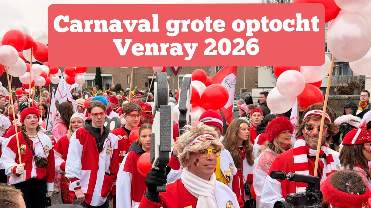 Carnaval grote optocht Venray 2026 The Netherlands. #carnaval #venray #limburg #optocht #parade 