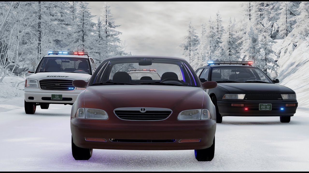 Police Stop My Car | BeamNG.drive