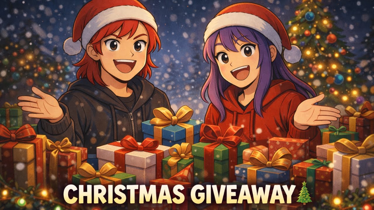 Christmas giveaway stream!