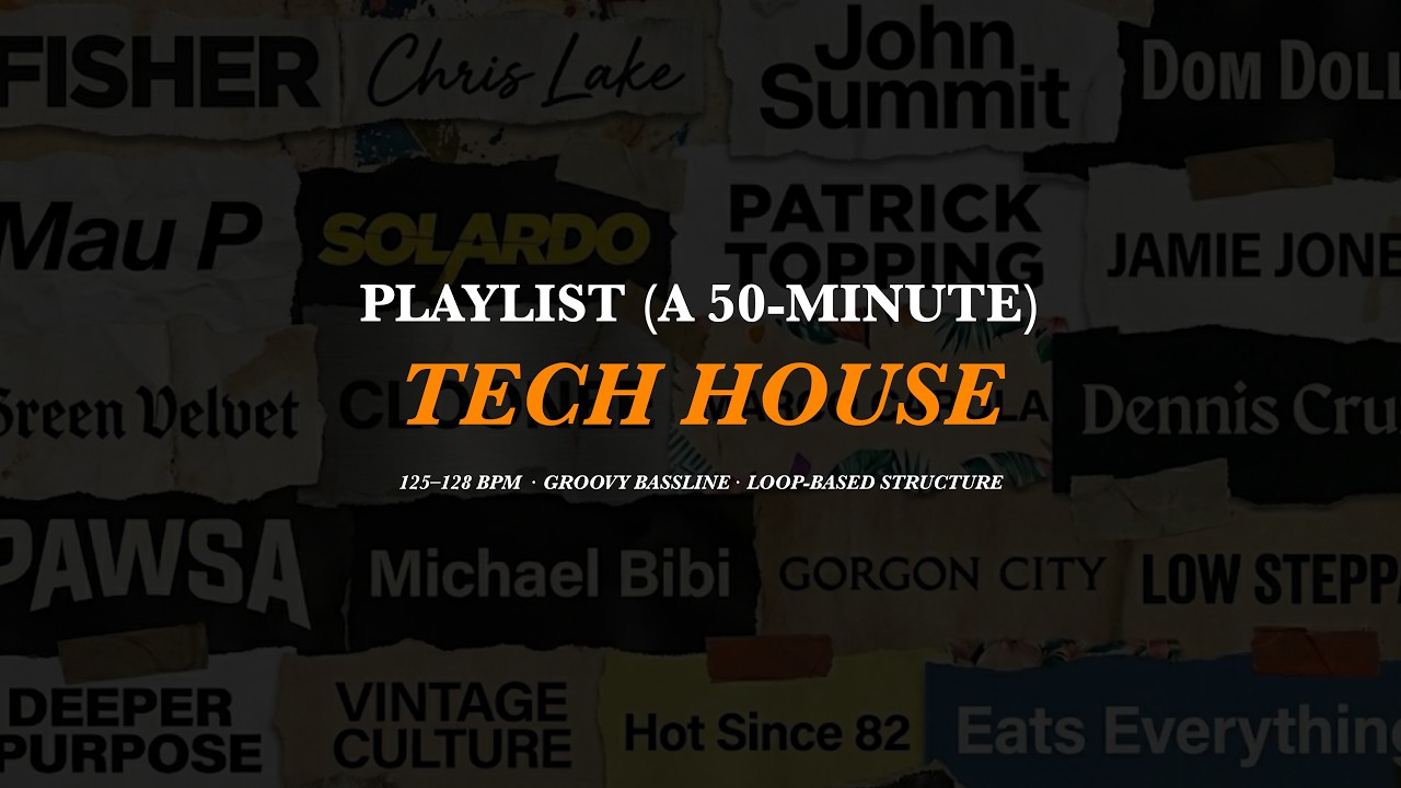 ➡️ Addictive Tech House EDM Playlist : 2026 Tech House | 요즘 클럽에서 터지는 Tech House 사운드
