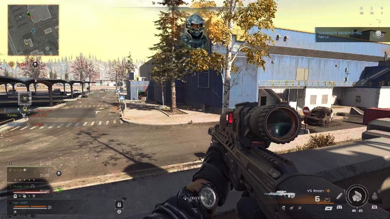 First game onCall of Duty BO7 warzone