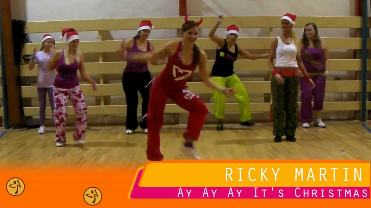 Ricky Martin - Ay Ay Ay It's Christmas - Zumba choreography by Lucia Meresova