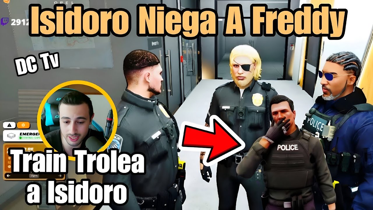 Isidoro Niega a FREDDY, TRAIN trolea a ISIDORO 🤣 Osama, SAURON, Briefing, LA CAPITANA, Family Rp 