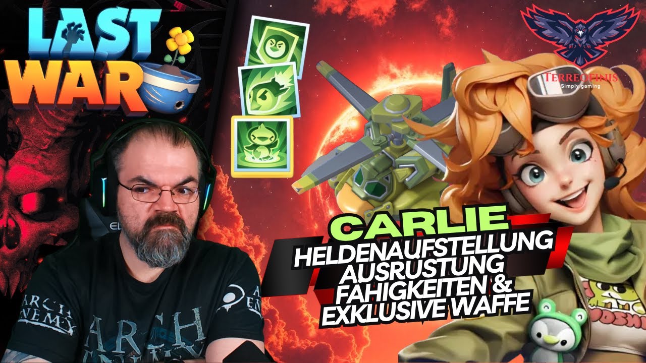 CARLIE: Ausrüstungen, Fähigkeiten & exklusive Waffe | LAST WAR: SURVIVAL