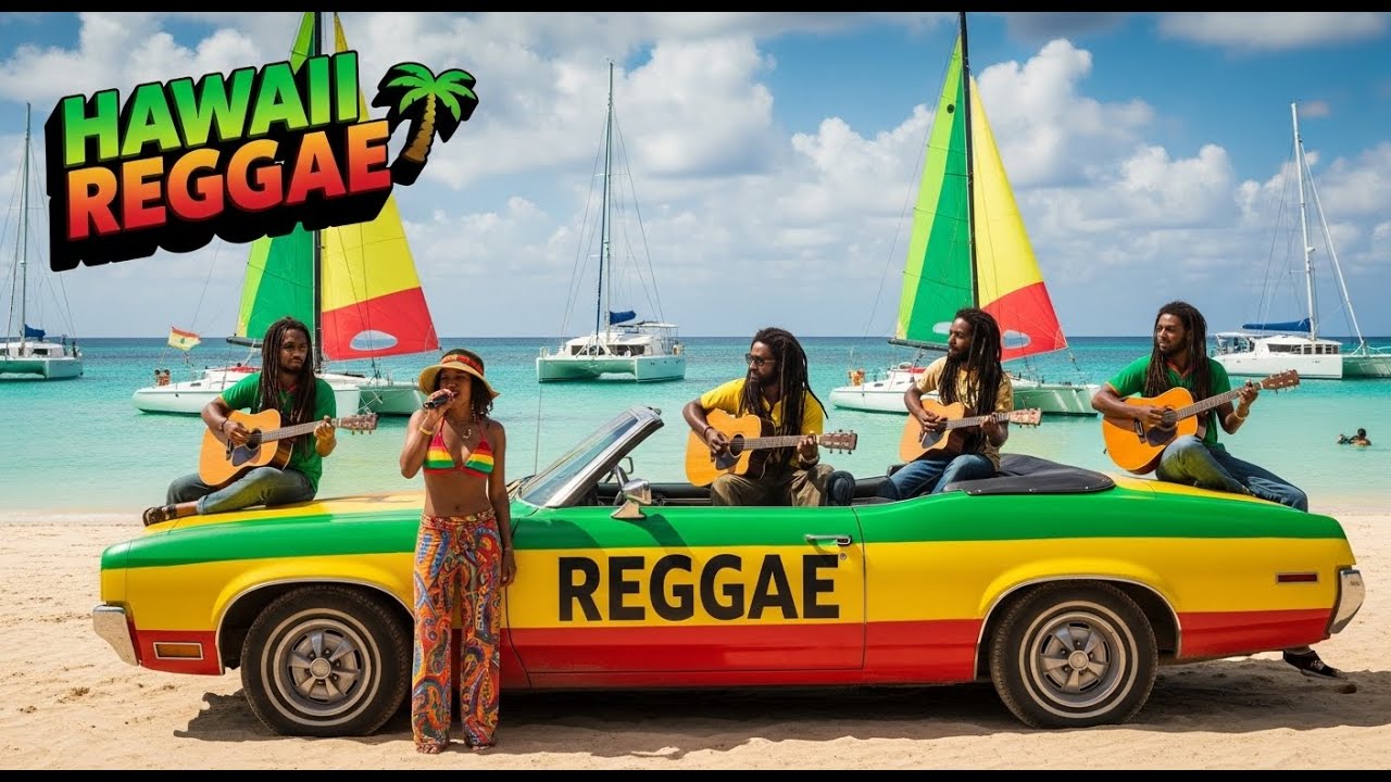 Hawaiian Reggae for Deep Sleep 🌙 Fall Asleep to Island Vibes