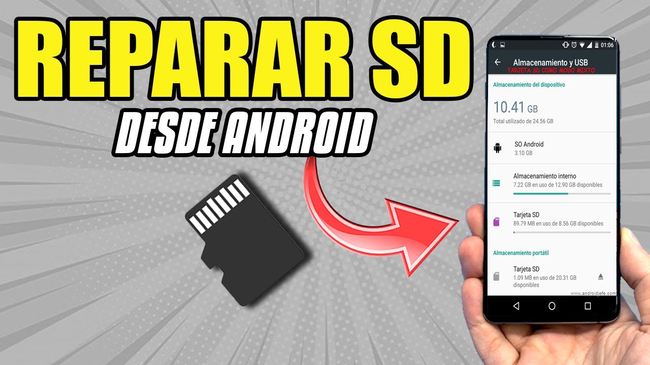 How to Repair, Format, and Configure an SD Card from Android | Move Files and Apps to SD Memory