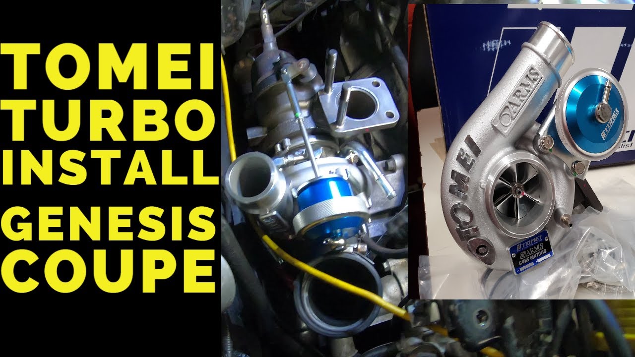 Installing Tomei MX7960 Turbo On My Hyundai Genesis Coupe 2.0