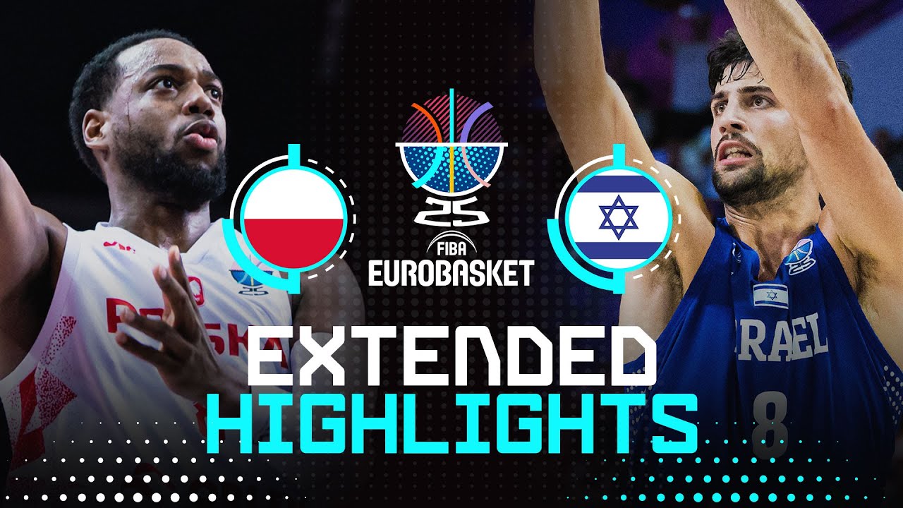 Poland 🇵🇱 vs Israel 🇮🇱 | Extended Highlights | FIBA EuroBasket 2025