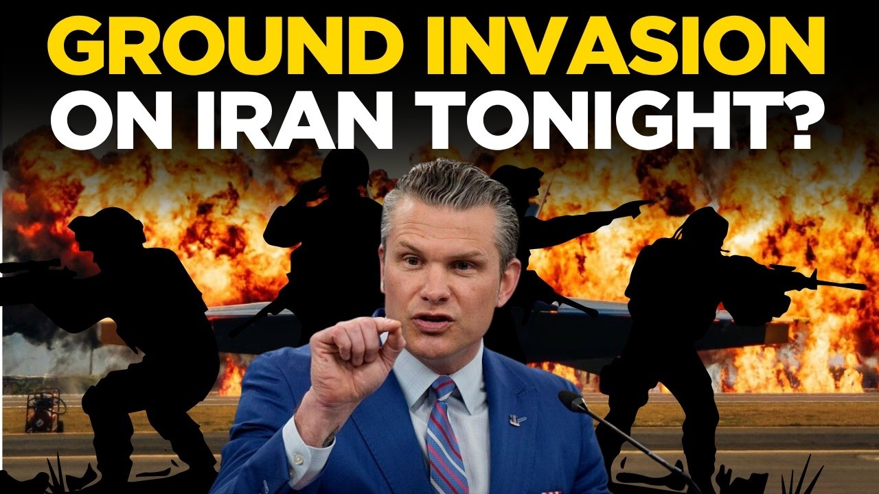 BREAKING News LIVE: US Ground Invasion Of Iran Could Begin Tonight? | Pentagon Drops Huge Bombshell