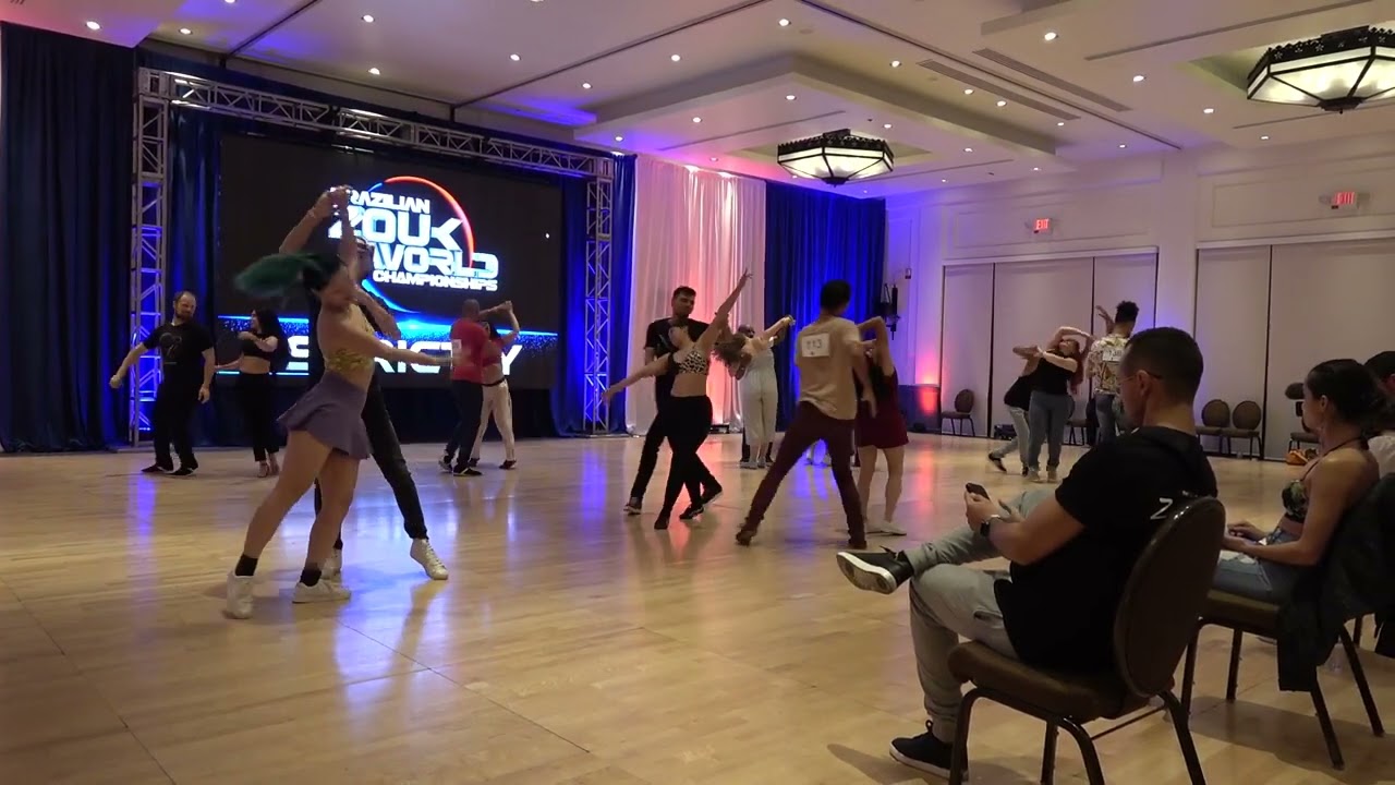 Brazilian Zouk World Championships - 8/26/2022 - Strictly Zouk Prelims Group 1 Heat 1