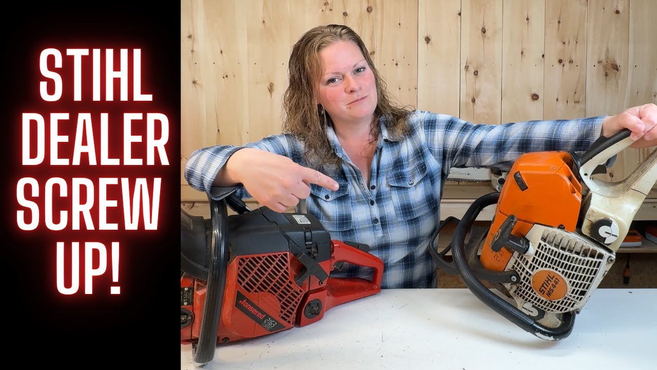 Stihl MS441 Chainsaw   |   Fixing Another's  Mistake!