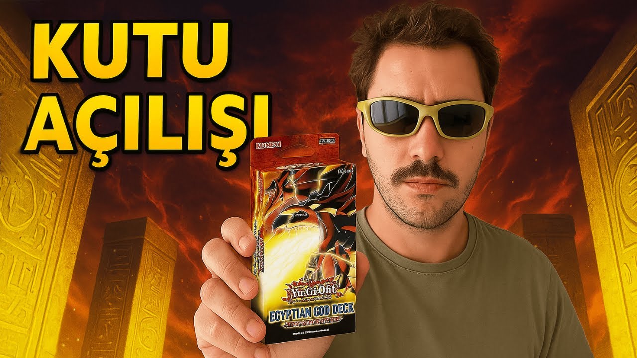 TANRI DESTESİ! EGYPTIAN GOD DECK: SLIFER THE SKY DRAGON KUTU AÇILIŞI -【#遊戯王】#yugioh #turkçeyugioh
