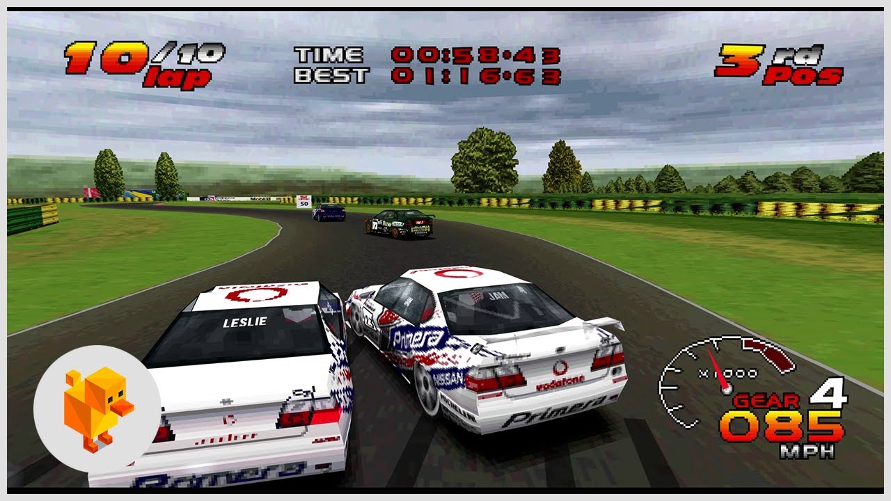 TOCA 2: Touring Cars (PS1) Championship - Expert Championship Longplay - DuckStation Emulation