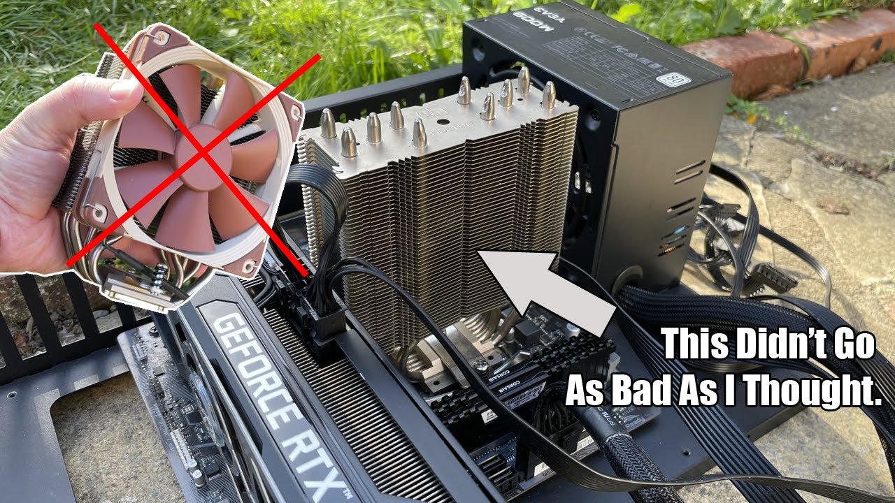 I removed my CPU fan for a day, here's what happened