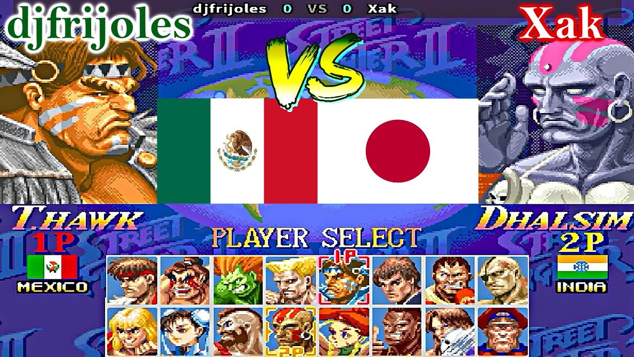 Super Street Fighter II X: Grand Master Challenge - djfrijoles vs Xak