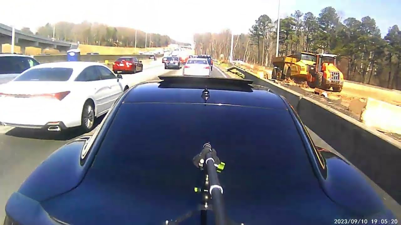 Cutting Up In 2015 Camaro Rush Hour Traffic POV 2
