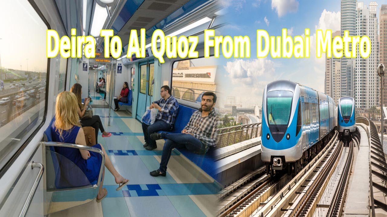 Deira To Al Quoz From Dubai Metro | part 3