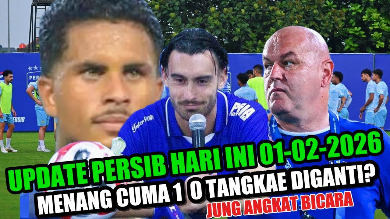 MENANG CUMA 1 0‼️TAPI INI YANG BIKIN PERSIB DITAKUTI,TANGKE DIGANTI?!JUNG ANGKAT BICARA