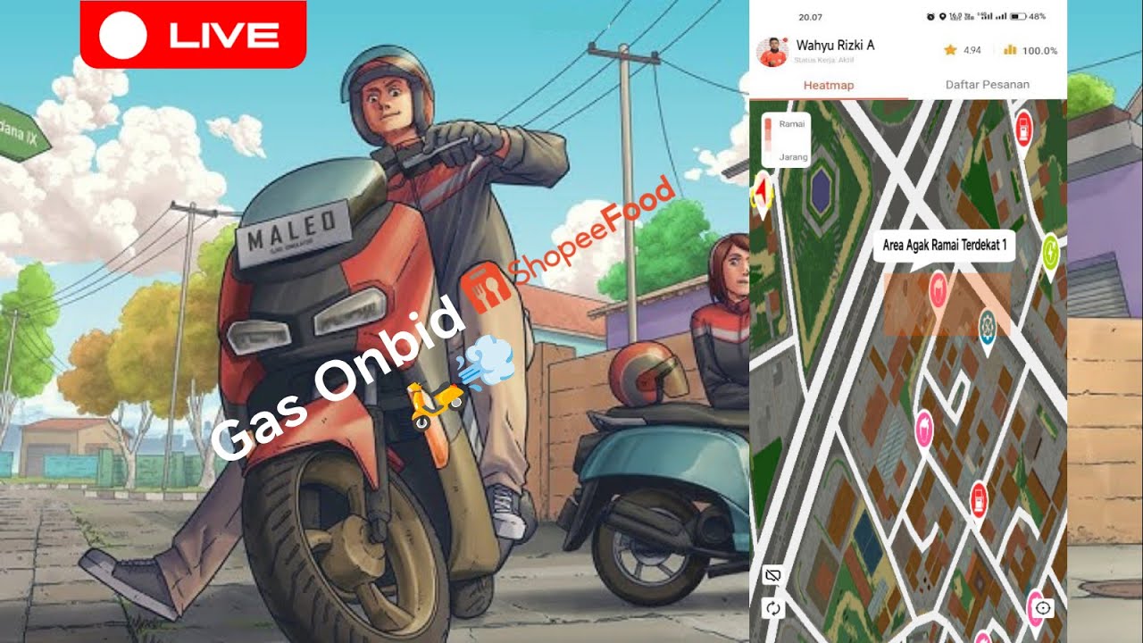 🔴 Anyep Nih Akun😭 || Ojol Life Simulator
