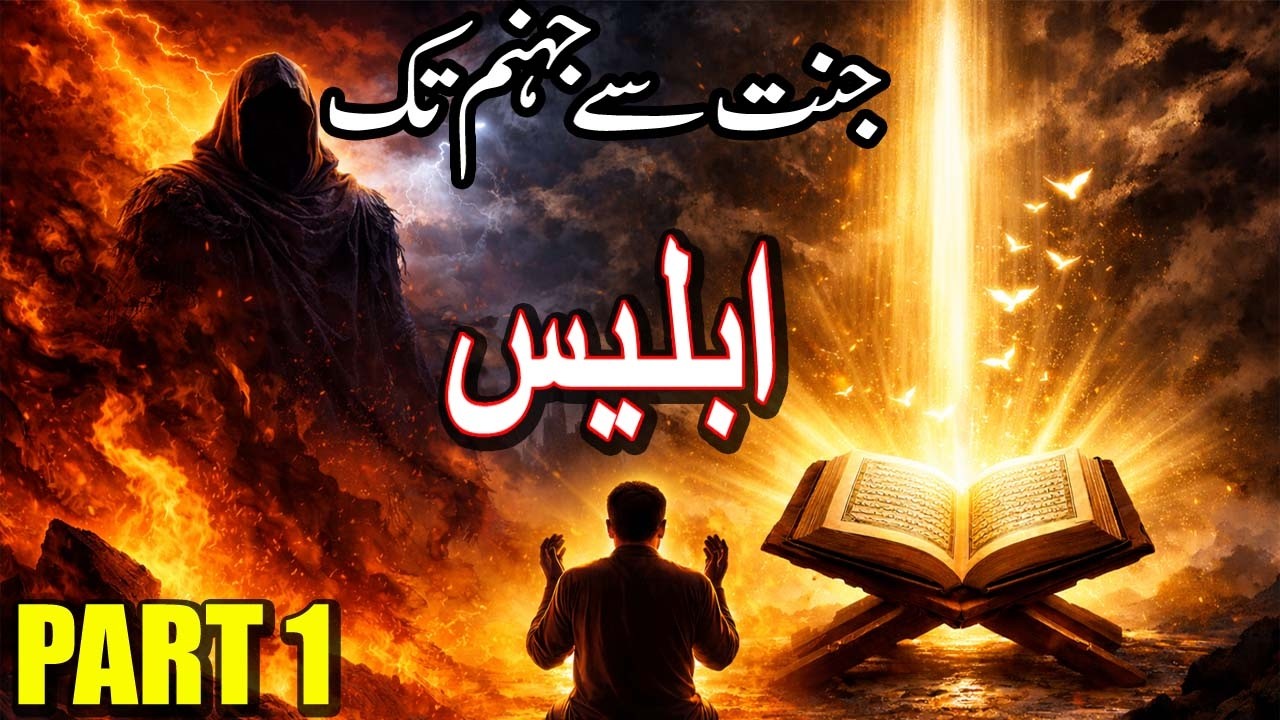 Iblees: Jannat Se Jahannum Tak | Iblees Ka Safar Paidaish Se Qayamat Tak |Full Islamic Story