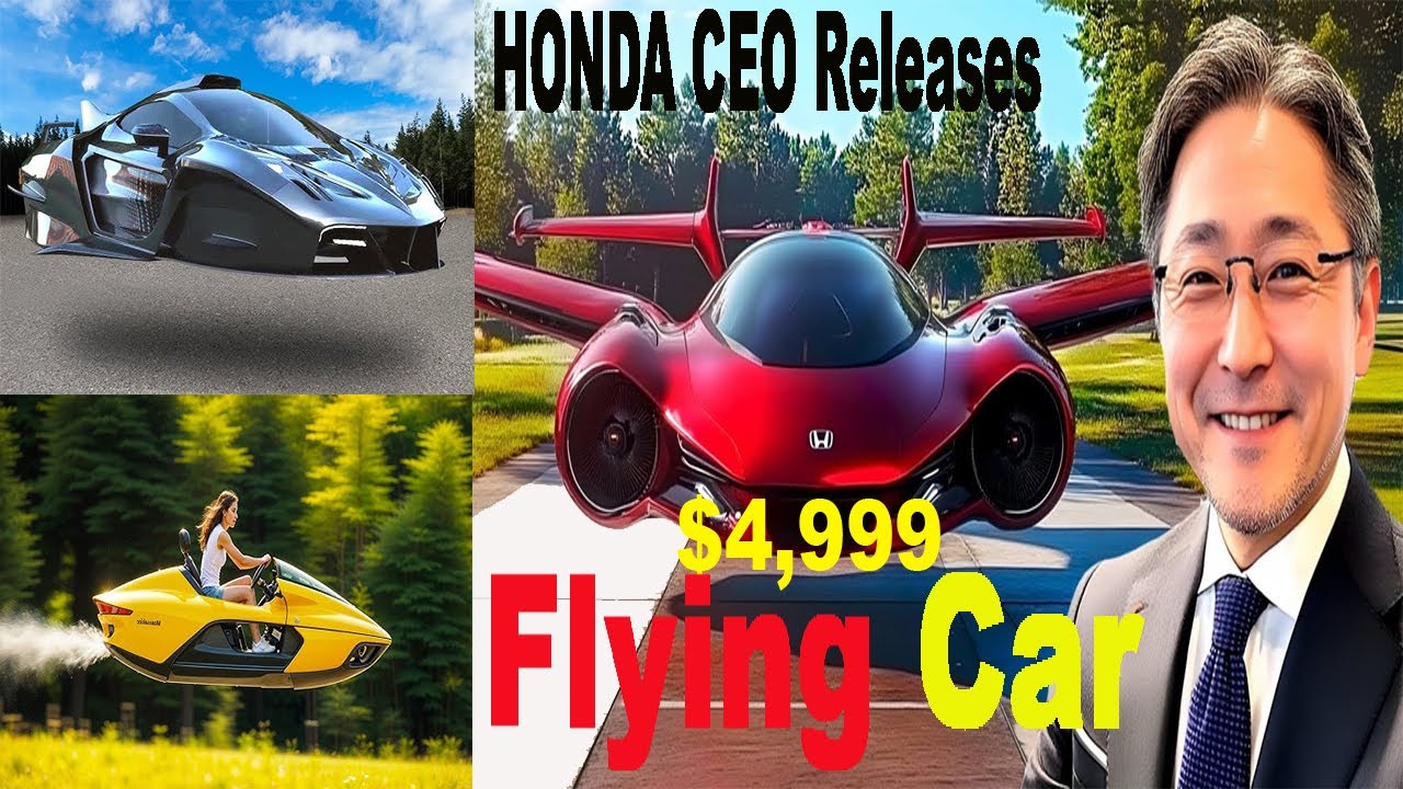 HONDA CEO Releases First $4,999 Flying Car That Changes Everything