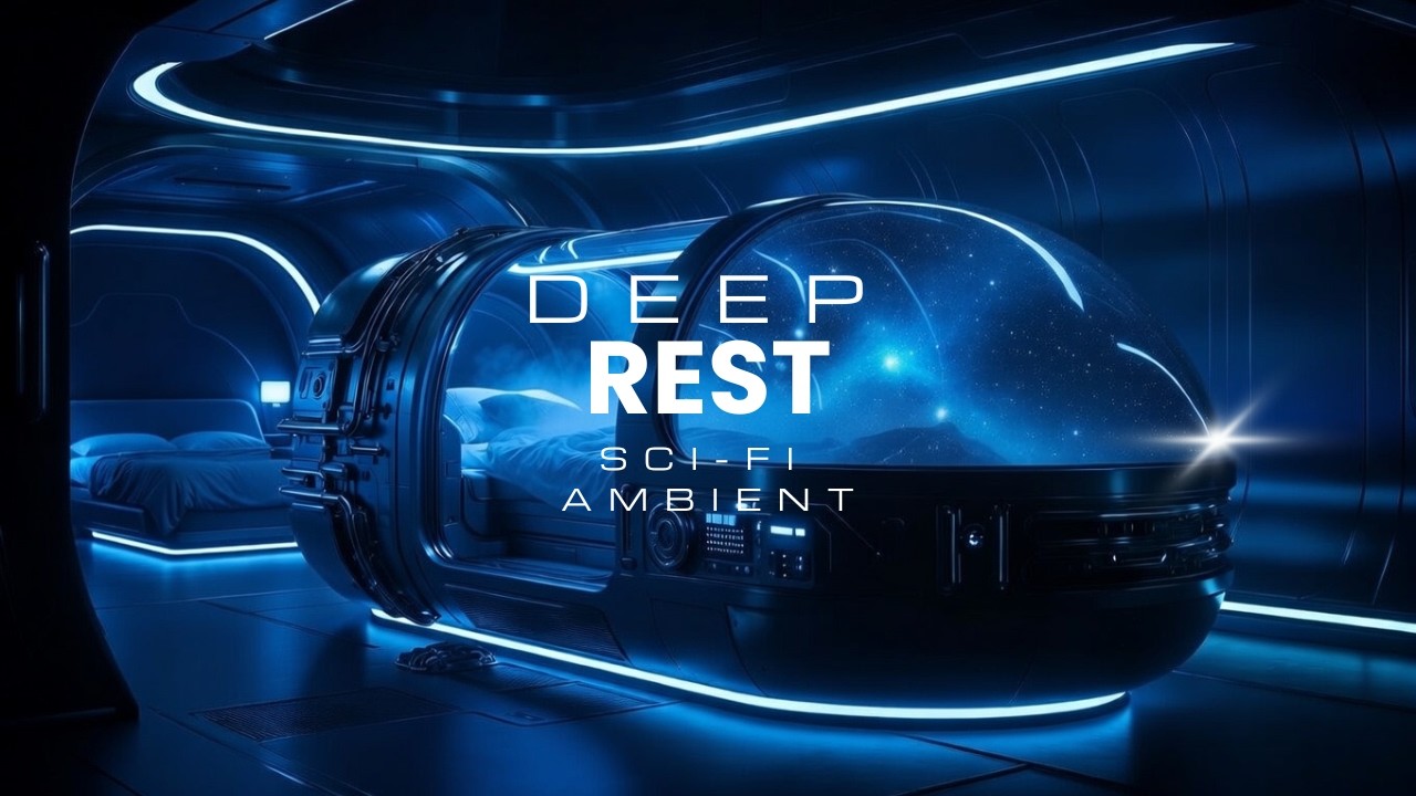Deep Sleep & Rest (1h 22m) | SciFi Ambient