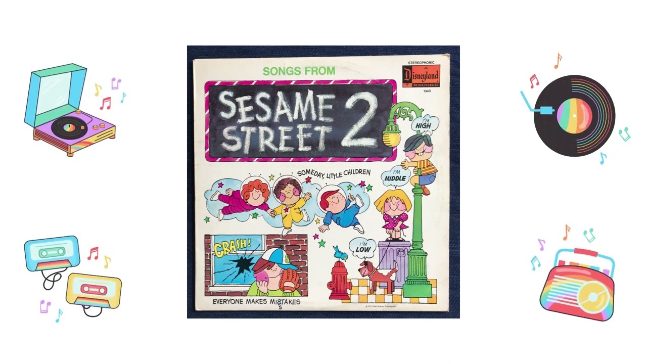 'Sesame Street' Theme | from 'Songs from Sesame Street 2' | Disneyland Records | 1972