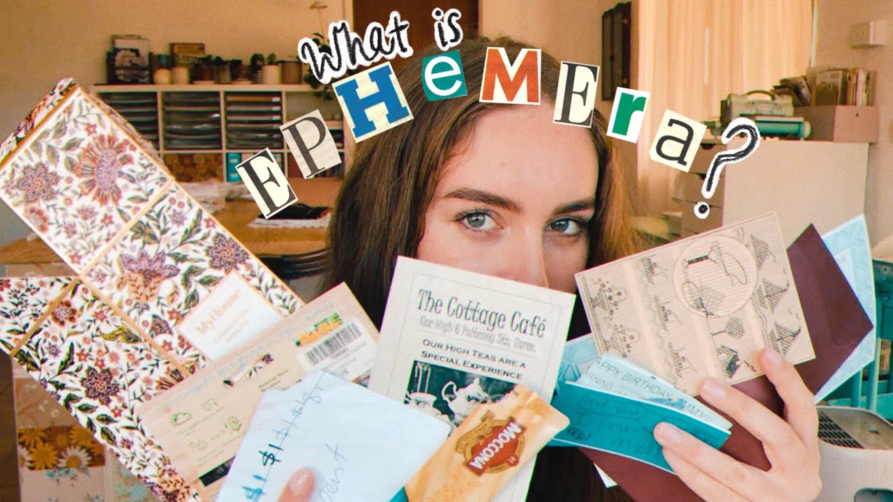 What is EPHEMERA?! | what to put in a junk journal