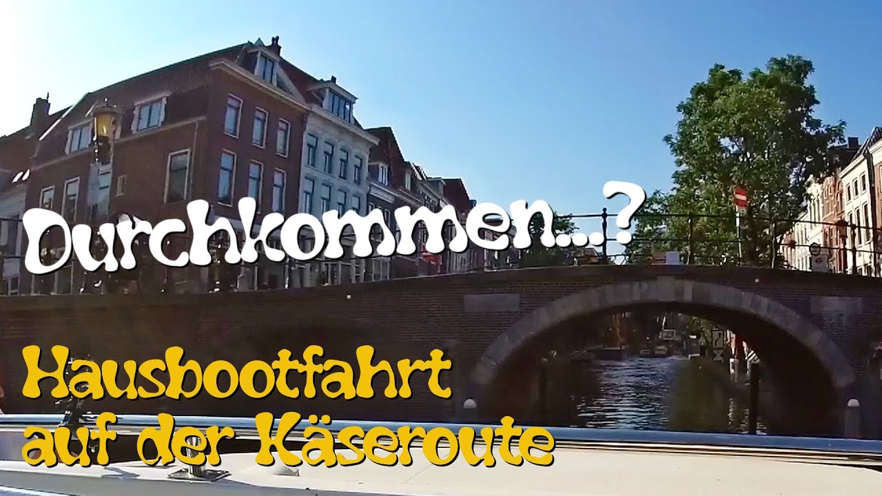 Mit dem Hausboot auf der Käseroute