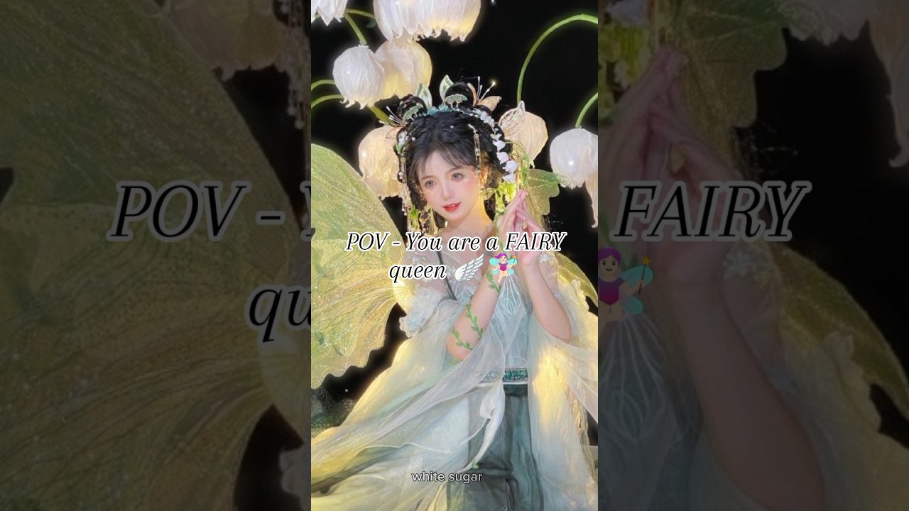 POV - you are a fairy queen 🧚🏻&zwj;♀️👑 #shorts #pov #girl #queen #fairy #viral #trending