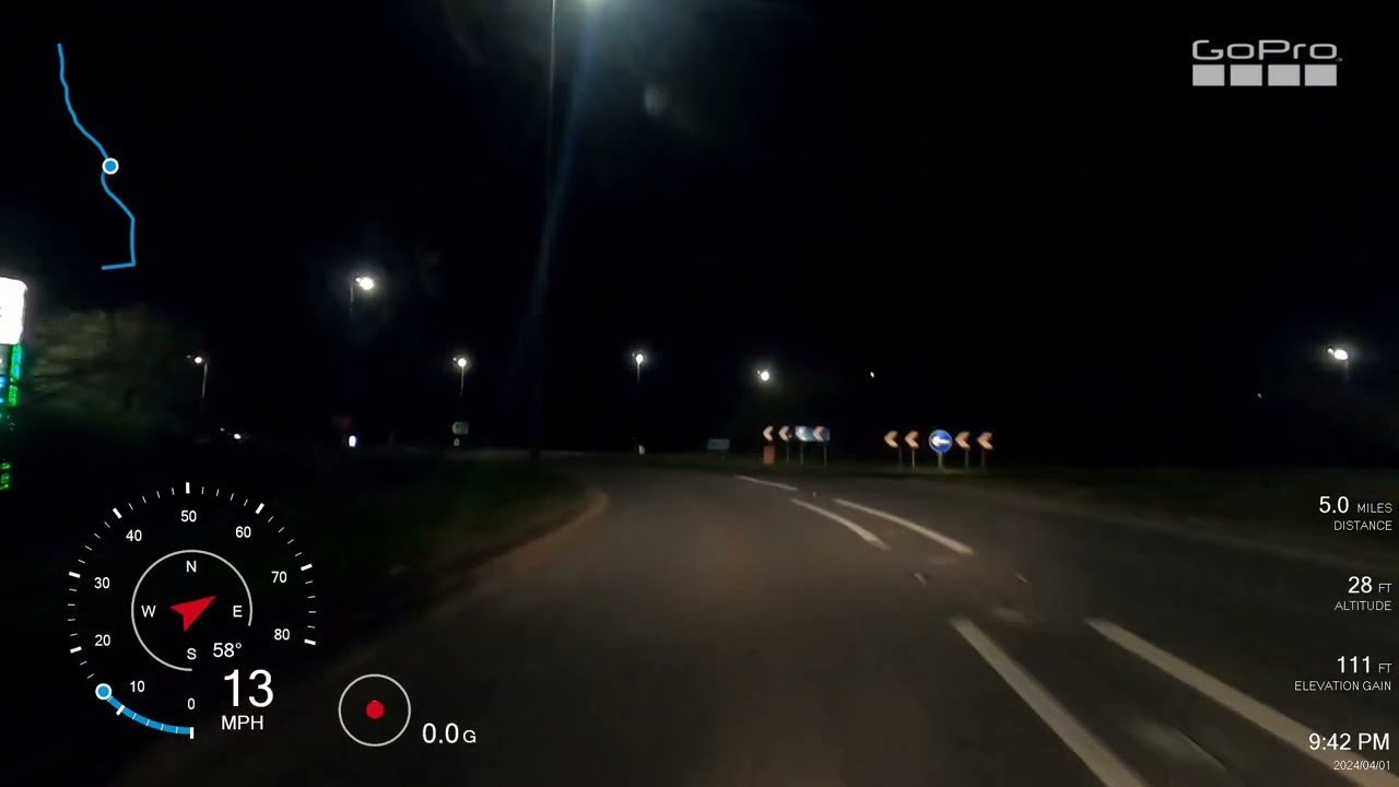 Ninja 650 Casual night ride